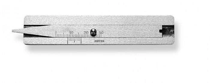 Grąžtas Slankmatis padangų gylio kilimėlis. 30mm nuskaito 0,1mm Scala