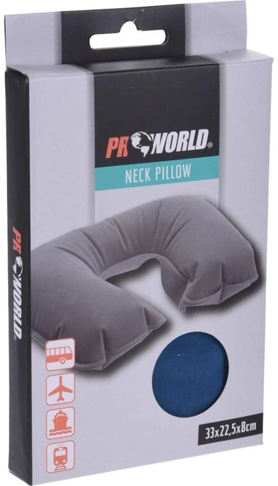 Proworld PRIPUČIAMA KELIONINĖ PAGALVĖ, GALVOS ATRAMA, PILKA 1051338