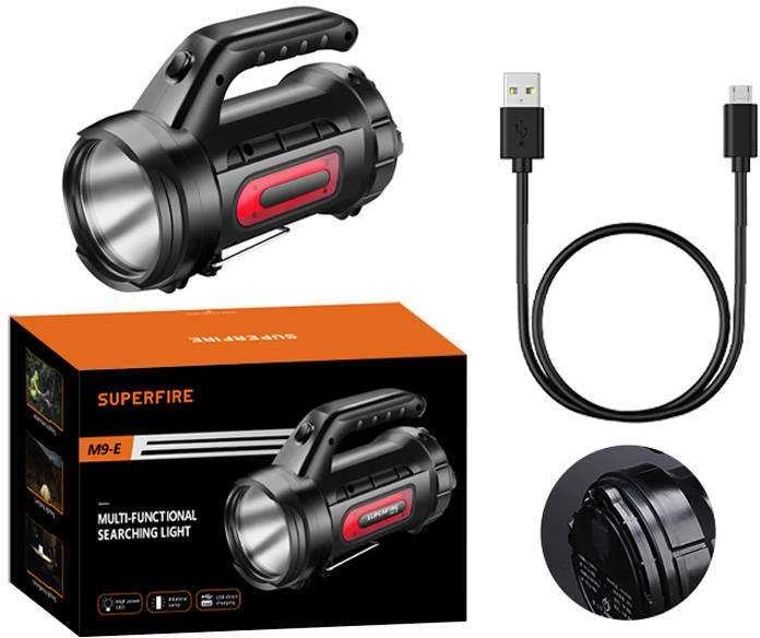 Žibintuvėlis prožektorius Superfire M9-E