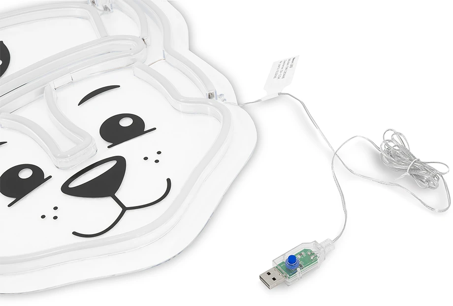 Pakabinamas šviestuvas Plastrol Pakabinamas neoninis LED "Paw Patrol" ant stiklo - Chase OW-130346