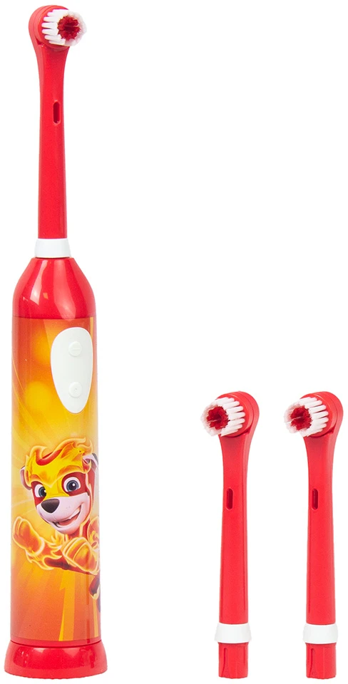 Psi Patrol Paw Patrol vaikiškas vibruojantis dantų šepetėlis KOSMO raudonas