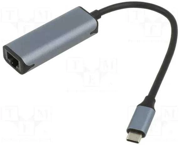 USB-C į Ethernet adapteris su aliuminio korpusu