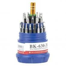 Tiksliųjų atsuktuvų rinkinys 30 viename BAKU BK-630-31