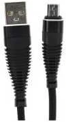 PTC Cable USB 2.0 A Male į Micro USB B Male, juodas, 1.0m, C173