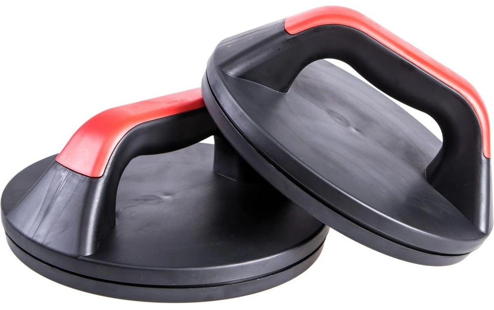 Pure2Improve | Handles for push-ups | Push-up Pro Set | Juodas/Raudona