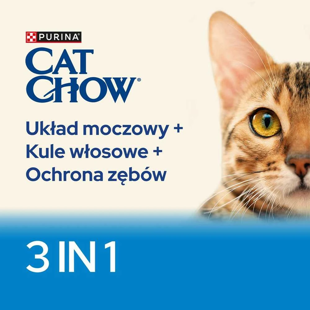 PURINA CAT CHOW Special Care 3in1 - sausas kačių ėdalas - 1,5kg