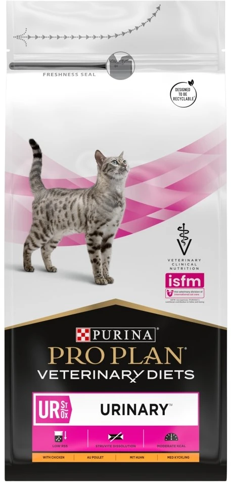 Purina Pro Plan Veterinary Diets Feline UR St/Ox Urinary – sausas kačių maistas – 1,5kg