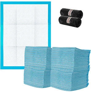 Purlov Absorbent hygienic pad - 100 pcs + bags