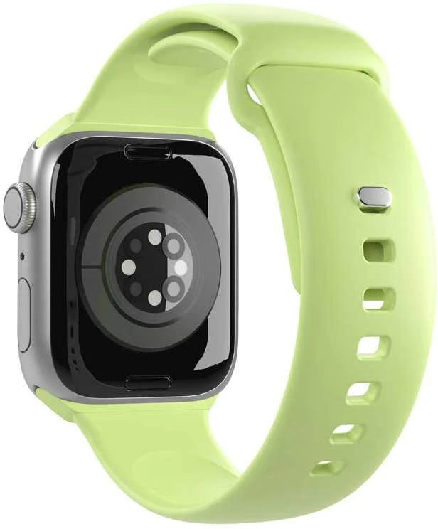 PURO ICON - Elastinis dirželis Apple Watch 38/40/41/42 mm (S/M ir M/L) (Matcha Žalias)