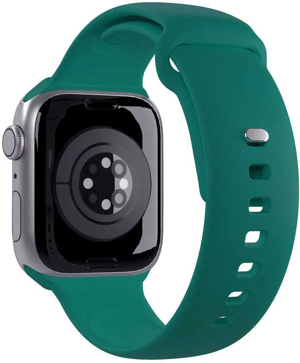 PURO ICON - elastingas dirželis, skirtas „Apple Watch“ 44/45/46/49 mm (S/M ir M/L) (žalias)