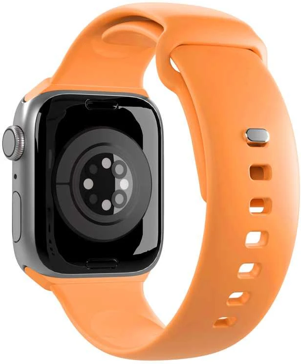 PURO ICON - elastingas dirželis Apple Watch 42/44/45/49 mm (S/M ir M/L) (abrikoso spalvos)