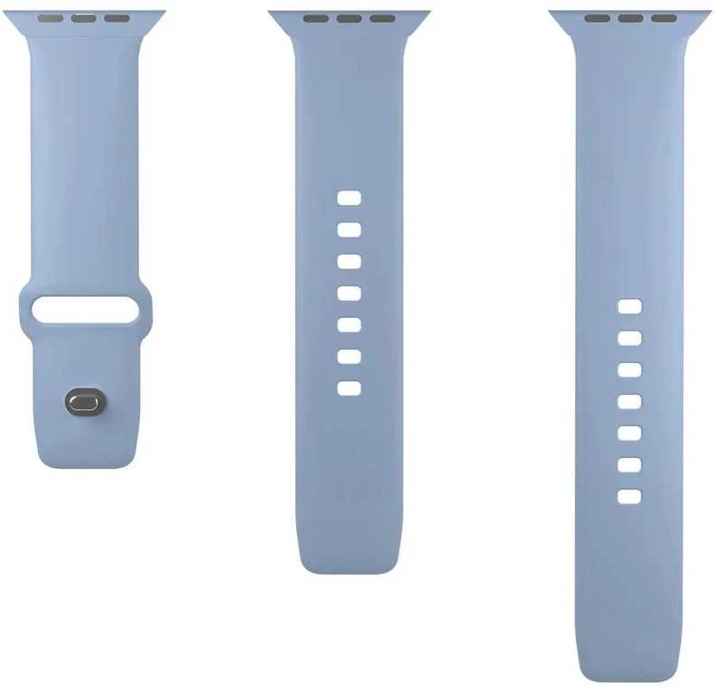 Puro „ICON” silikoninė apyrankė Apple Watch 42–44–45-49mm, light mėlynos spalvos