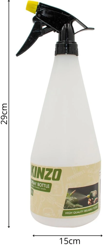 purkštuvas Kinzo 1000 ml su buteliu
