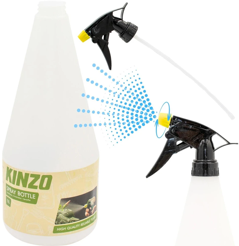 purkštuvas Kinzo 1000 ml su buteliu