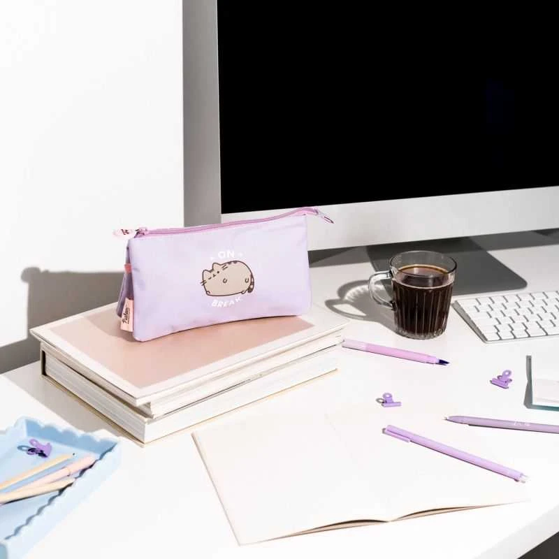 Pusheen - 3 skyrių pieštuko dėklas iš „Moments Collection“