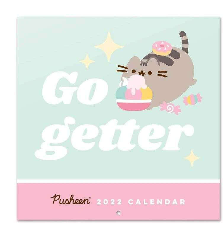 Pusheen - Sieninis kalendorius 30 x 30 cm 2022 iš „Foodie“ kolekcijos