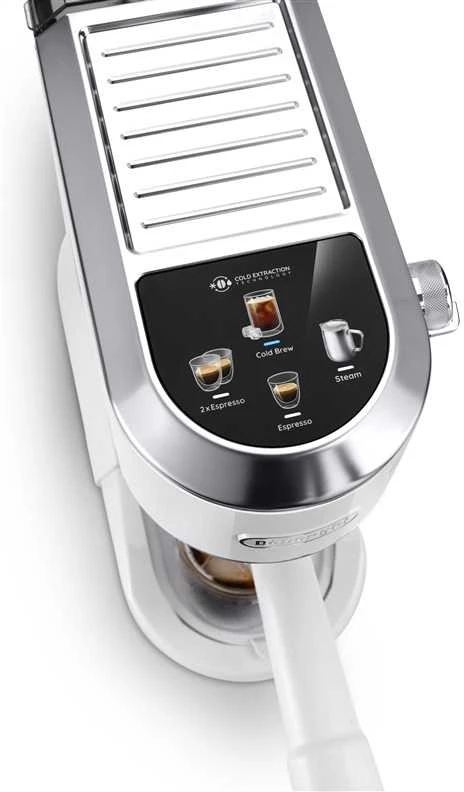 Pusiau automatinis kavos aparatas DeLonghi EC890.WI