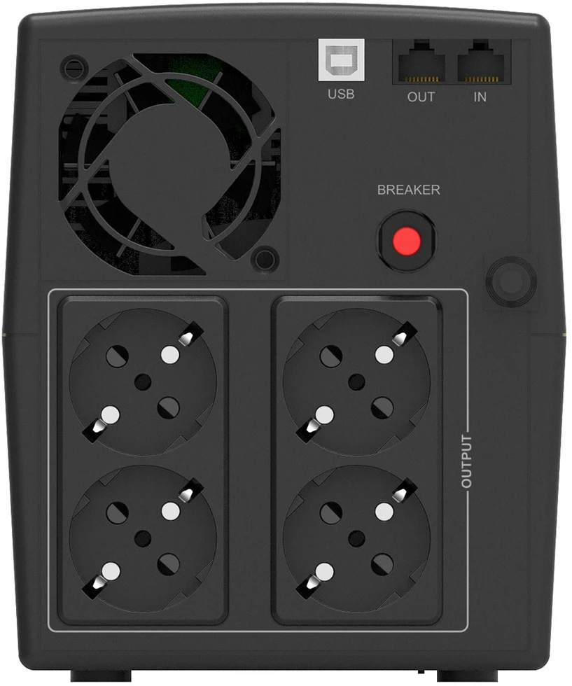 Power Walker BlueWalker PowerWalker Basic VI 1500 STL, USV - juodas
