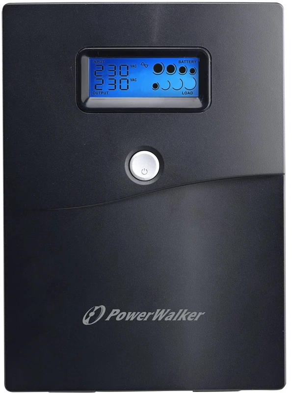 PWA Power Walker POWERWALKER UPS Line-Interactive 3000VA SCL 4x Schuko RJ11/RJ45 įvestis/išvestis USB LCD