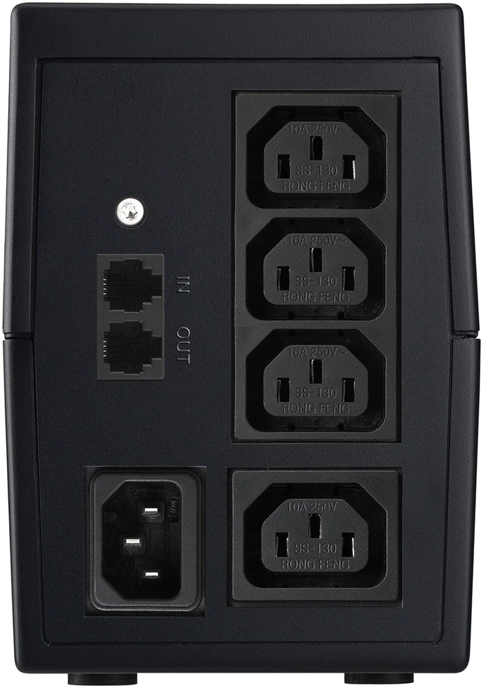 Power Walker UPS LINE-INTERACTIVE 850VA, 4X IEC, RJ11 IN/OUT, USB, LCD