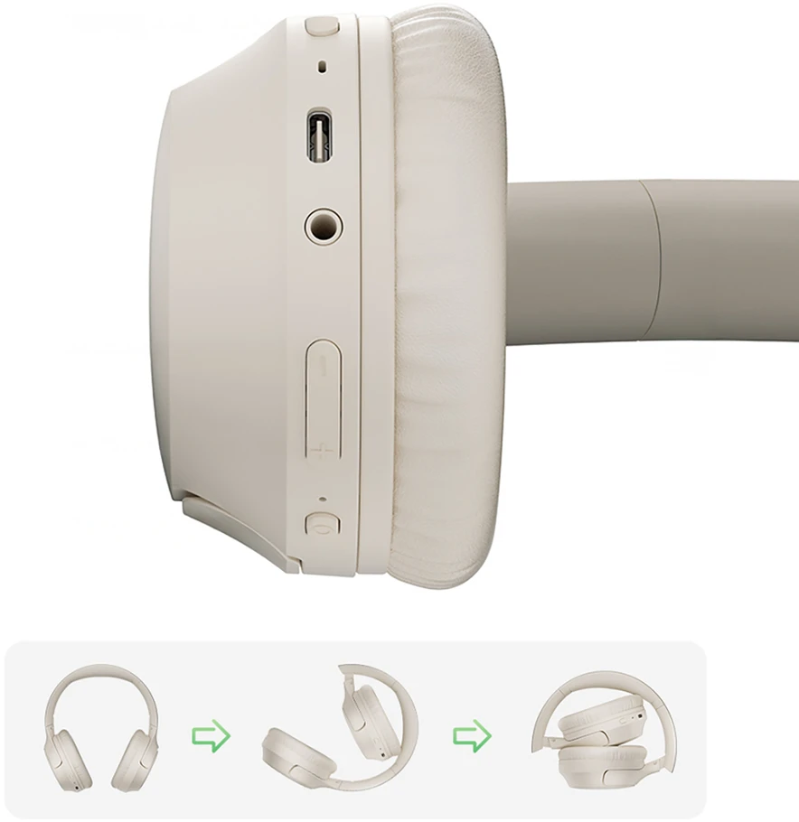 Belaidės ausinės QCY H2 PRO (baltos)