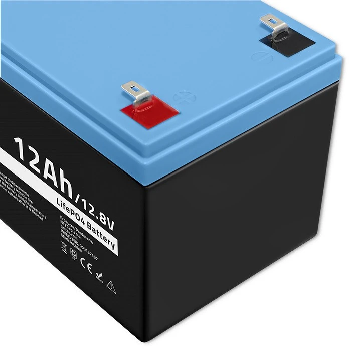 QOLTEC 53701 LiFePO4 ličio geležies fosfato baterija / 12,8V / 12Ah / 153,6Wh / BMS