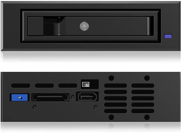 ICYBOX IB-129SSK-B Icy Box mobilus stovas skirtas 3.5/2.5 SATA/SAS HDD, Juodas