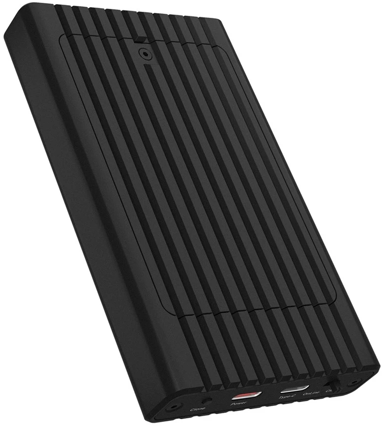 ICY BOX IB-2817MCL-C31 Externes USB-C 3.2 Gehuse fr 2x M.2 NVMe SSD mit Klonfunktion