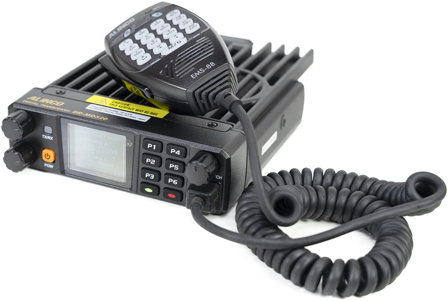 Radijo stotelė VHF/UHF PNI Alinco DR-MD-520E dviejų dažnių juostų 144-146MHz/430-440MHz, su GPS funkcija, 4000 kanalų, analoginė ir skaitmeninė