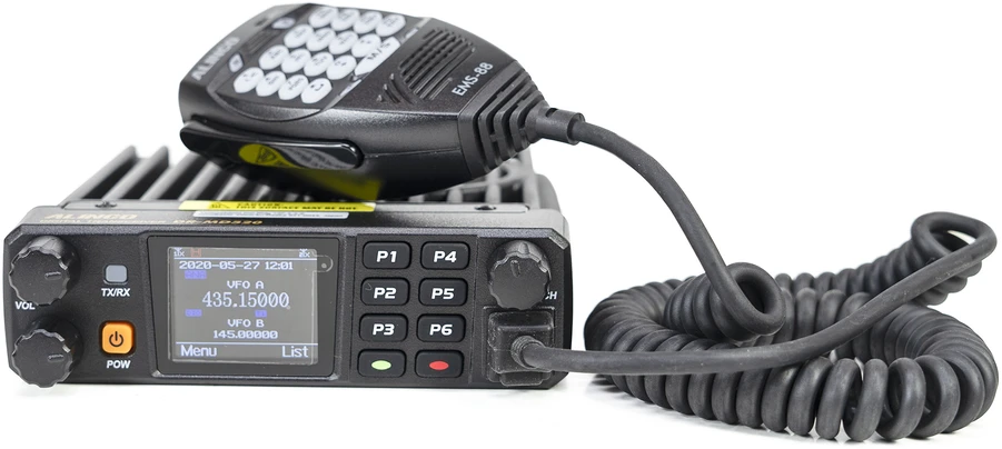 Radijo stotelė VHF/UHF PNI Alinco DR-MD-520E dviejų dažnių juostų 144-146MHz/430-440MHz, su GPS funkcija, 4000 kanalų, analoginė ir skaitmeninė
