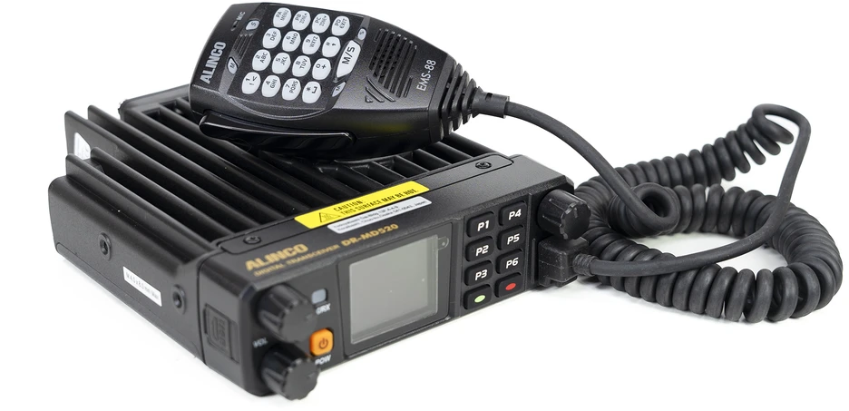 Radijo stotelė VHF/UHF PNI Alinco DR-MD-520E dviejų dažnių juostų 144-146MHz/430-440MHz, su GPS funkcija, 4000 kanalų, analoginė ir skaitmeninė