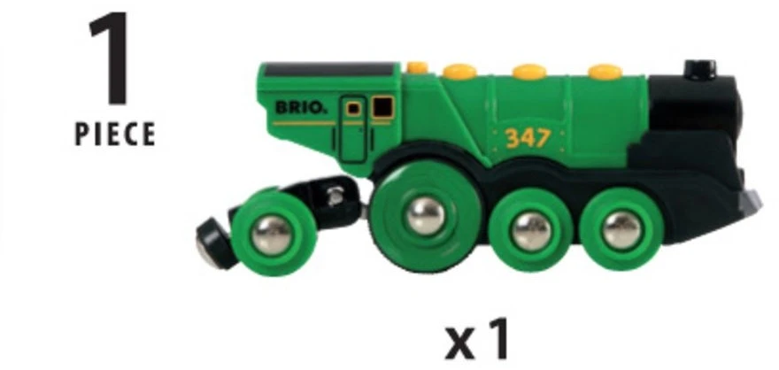 Ravensburger Brio Geležinkelis BRIO didelis garvežys, žalias 33593