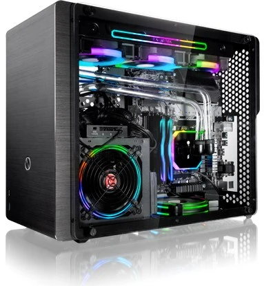 RAJ RAIJINTEK Ophion M Evo TGS „Midi Tower“ Juoda, Permatomas