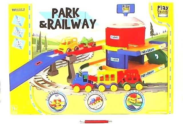 Railway station WADER Play Tracks Railway 51520