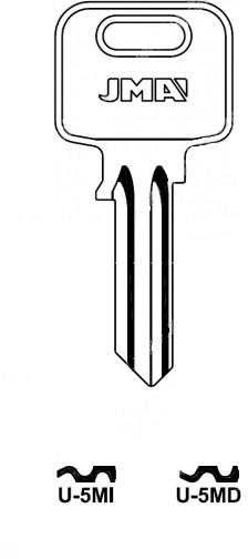 Raktų ruošinys Jma U-5MD, 1 vnt.
