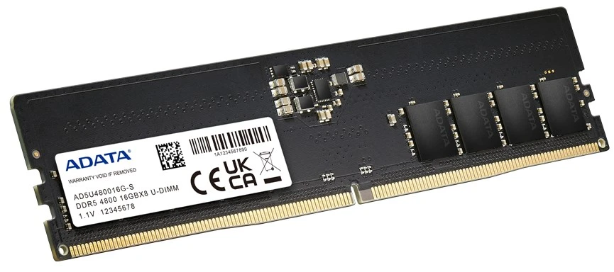 RAM ADATA 16GB DDR5 4800MHz U-DIMM