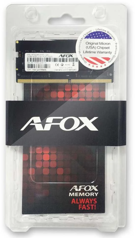 AFOX SO-DIMM DDR4 8GB 2666MHZ