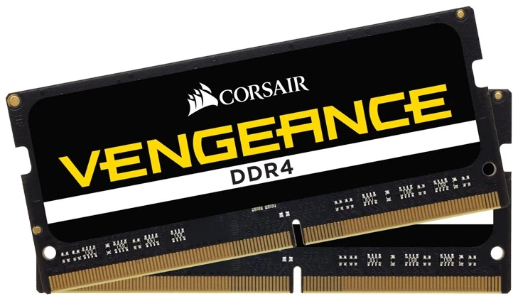 Nešiojamo kompiuterio atmintis 32 GB SO PC 2666 CL18 CORSAIR KIT (2 x 16 GB) VENGEANCE B mažmeninė prekyba