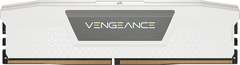 RAM 64GB PC 6000 CL30 CORSAIR KIT (2x32GB) VENGEANCE baltas mažmeninė prekyba