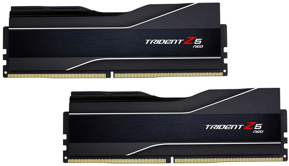 RAM G.Skill | Trident Z5 Neo | 64 Kit (32GBx2) GB | DDR5 | 6000 MHz | PC/serveris | Registered No | ECC No