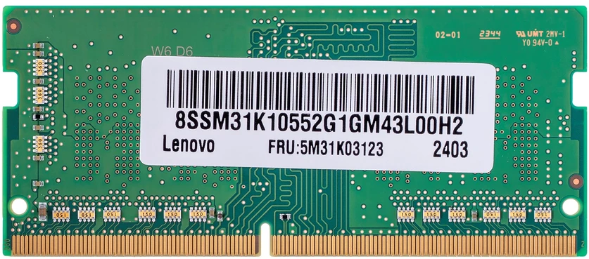 Lenovo | 8 GB | DDR4 | 3200 MHz | Užrašų knygelė | Registracijos Nr. | ECC Nr