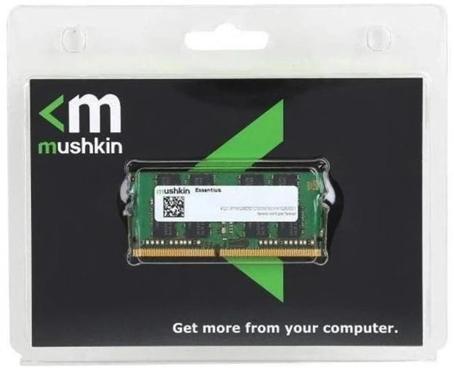 RAM DDR4 16GB PC 3200 Mushkin Essentials CL22 1.2V vidinė mažmeninė prekyba