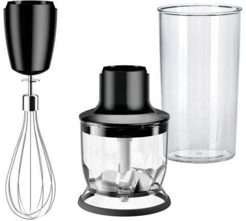 Braun MQ 7025X 0,6 L Panardinamas maišytuvas Juoda, Nerūdijančiojo plieno 1000 W
