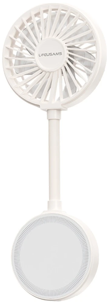 Rankinis ventiliatorius USAMS LiFE LU02 baltos spalvos