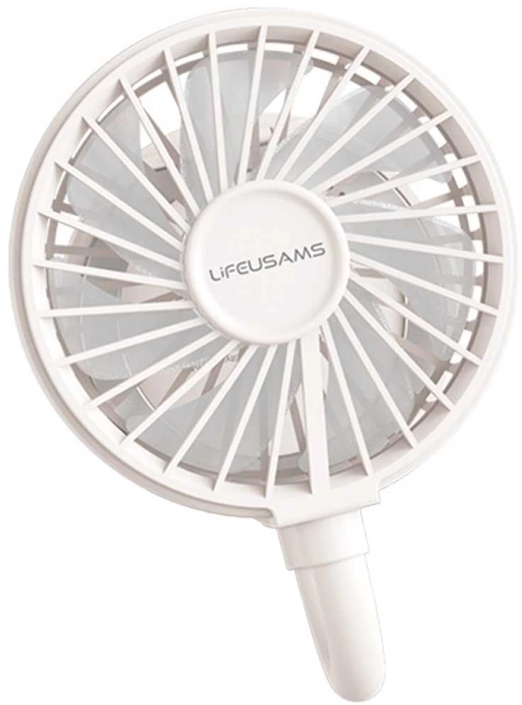 Rankinis ventiliatorius USAMS LiFE LU02 baltos spalvos
