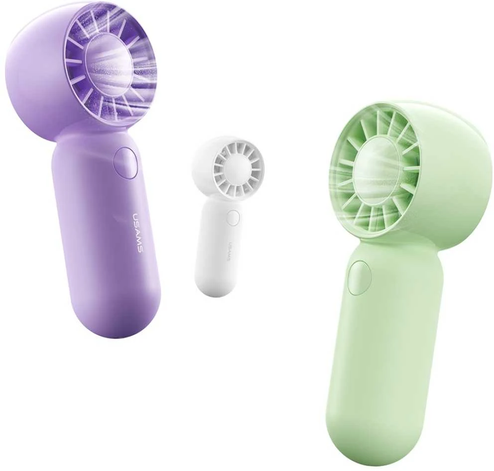 Rankinis ventiliatorius USAMS Mini Pocket ZB354 baltos spalvos