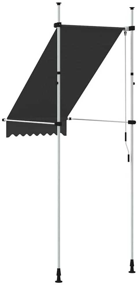 Rankiniu būdu ištraukiama markizė, antracito spalvos, 100cm