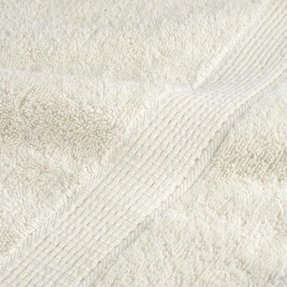 Rankšluostis Pirties rankšluosčiai SOLUND, 4vnt., kreminiai 80x200cm 600g/m²