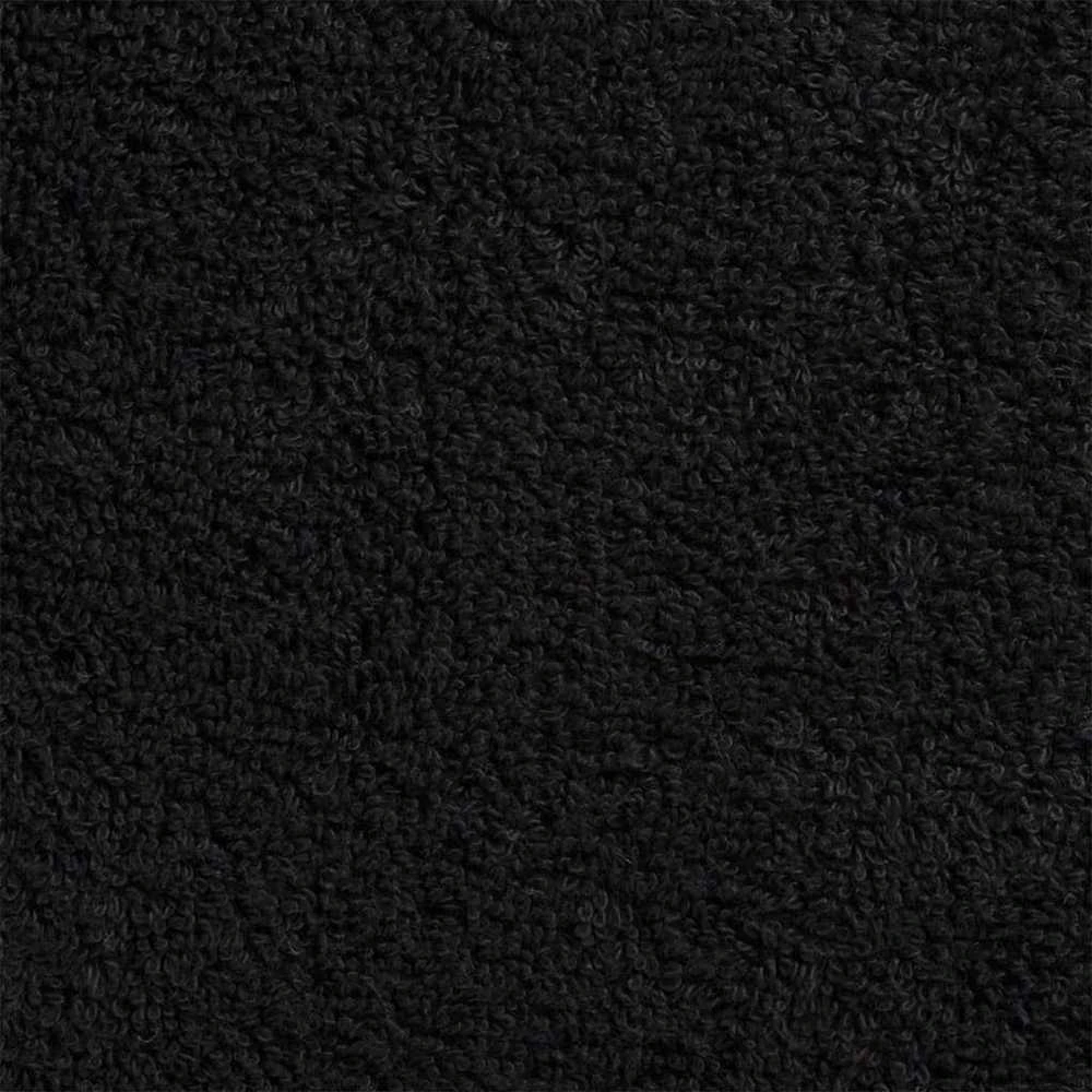 Svečių Rankšluostis SOLUND 2 vnt. Juoda 15 x 21 cm 550 gsm