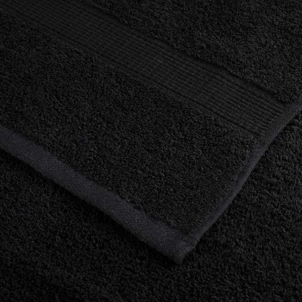 Rankšluostis Rankšluosčiai SOLUND, 4vnt., juodi, 100x200cm, 600g/m²